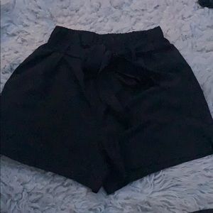 black fashion nova cute shorts